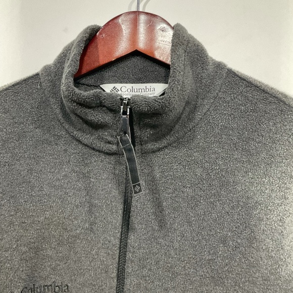 Columbia Grey Jacket Zipper Long Sleeve Front Pockets Men’s US Size: Medium - Picture 4 of 7